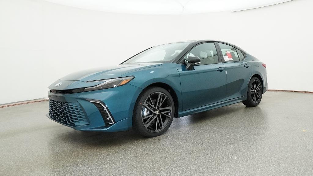 New 2026 Ocean Gem with Midnight Black Metallic roof Toyota XSE image 6