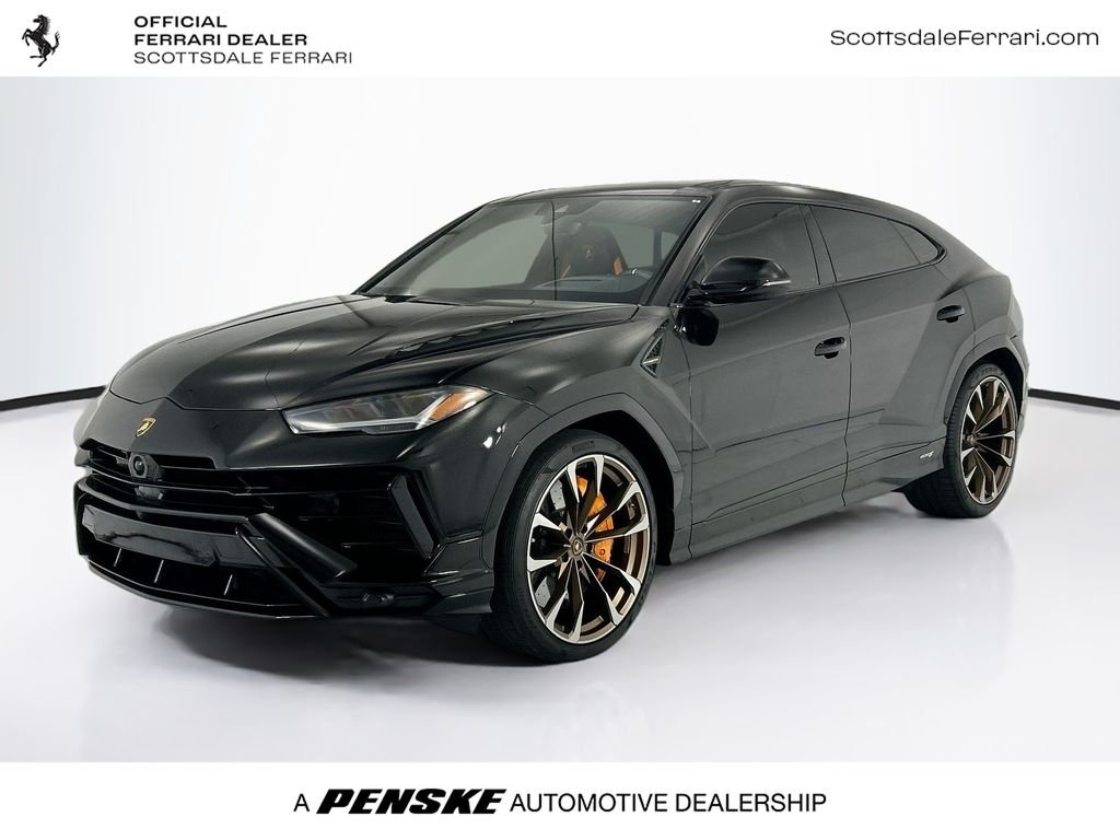 Used 2023 Nero Noctis Metallic Lamborghini S image 1