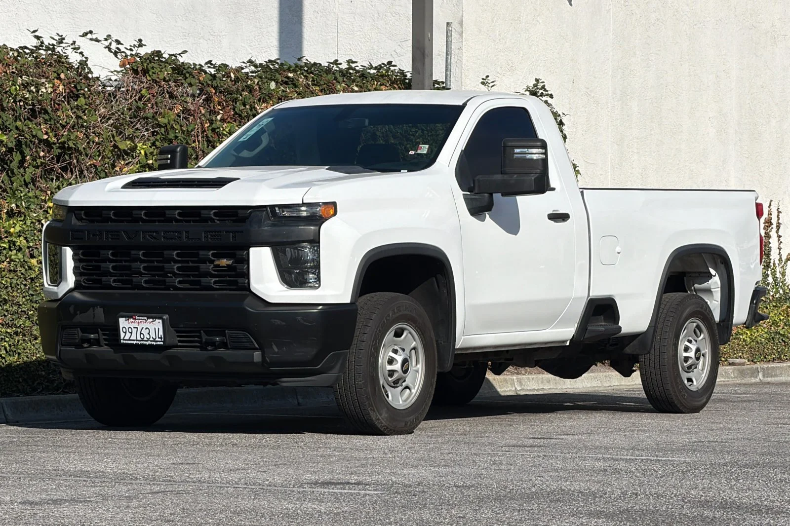 Used 2020 White Chevrolet Work Truck image 9