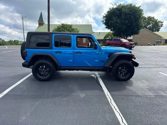 New 2026 Hydro Blue Pearl-Coat Exterior Paint Jeep Willys image 8