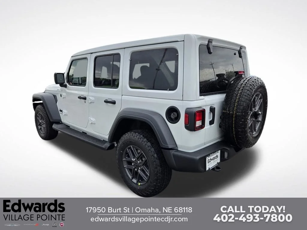 New 2026 Bright White Clearcoat Jeep Sport S image 5