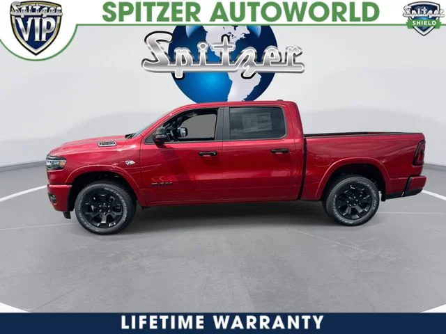 New 2026 Molten Red Pearl-Coat Exterior Paint RAM Big Horn/Lone Star image 6