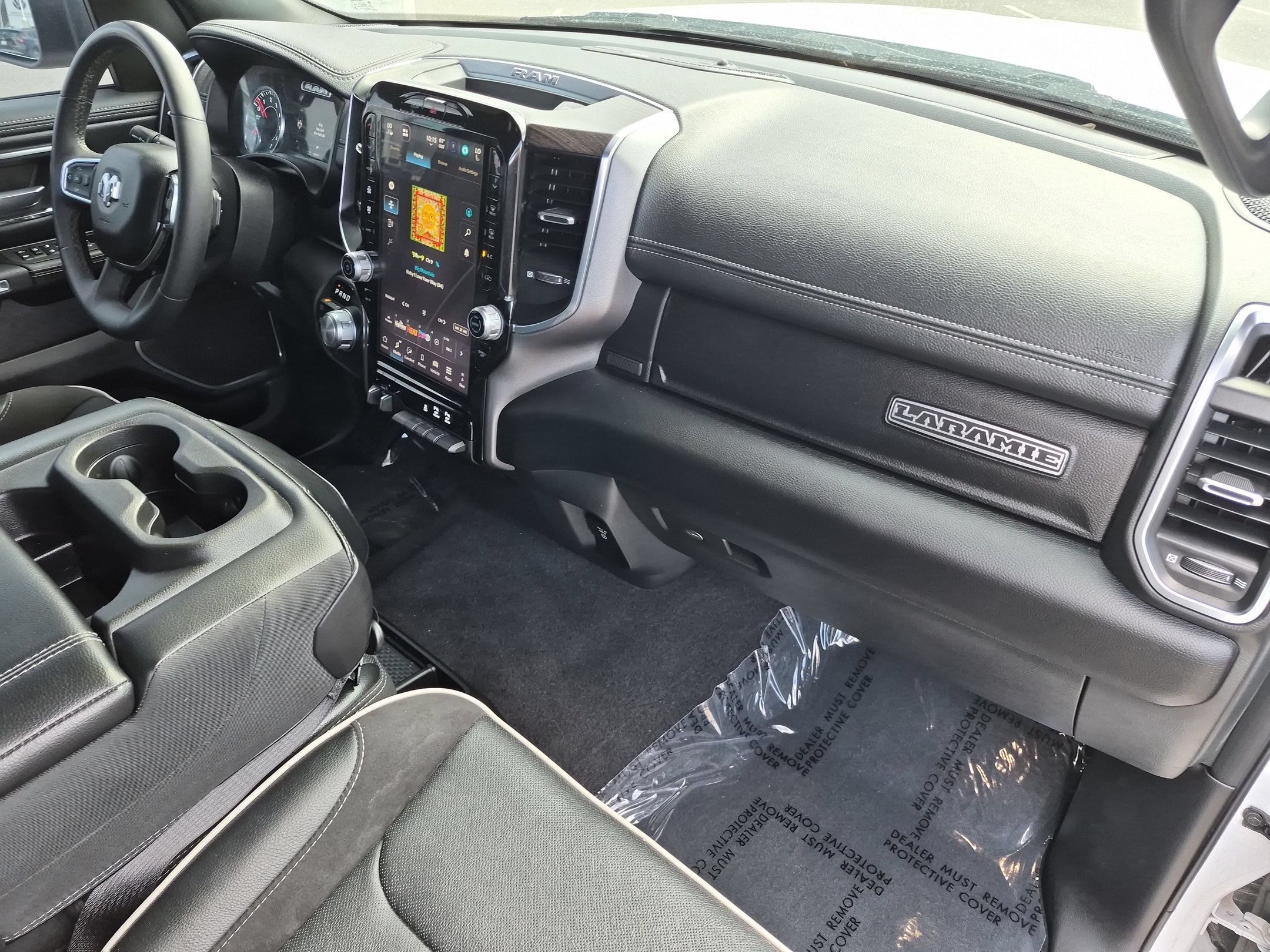 Used 2025 Bright White Clearcoat Ram Laramie image 32
