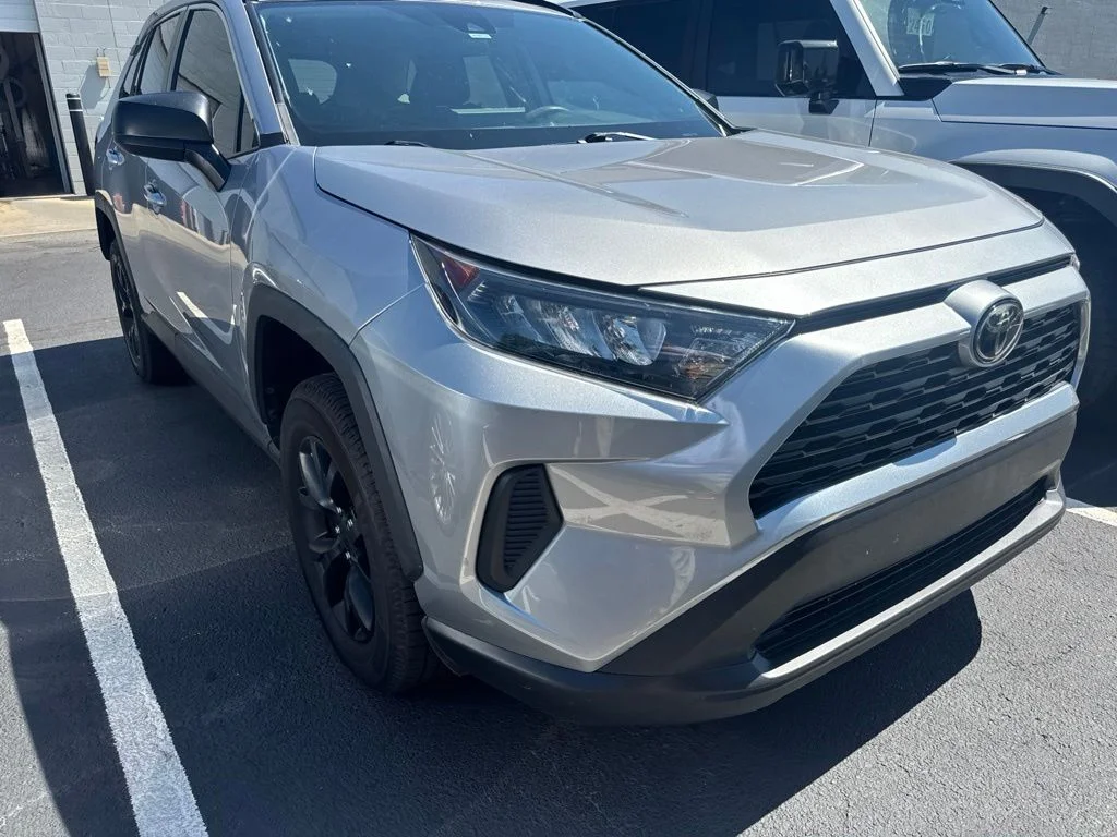 Used 2021 Silver Sky Metallic Toyota LE image 2