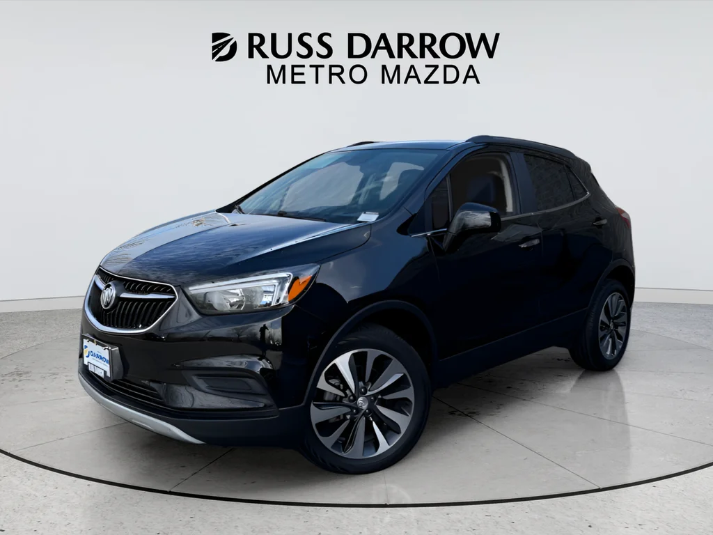 Used 2022 Black Buick Preferred image 1