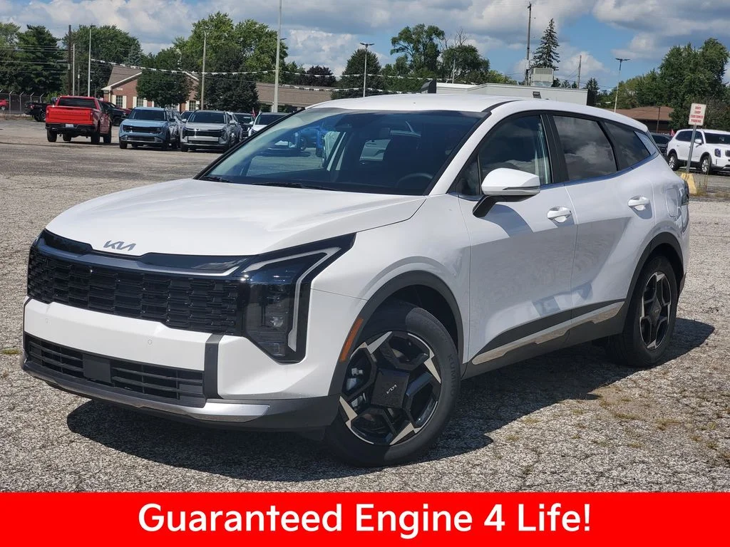 New 2026 Glacial White Pearl Kia EX image 1