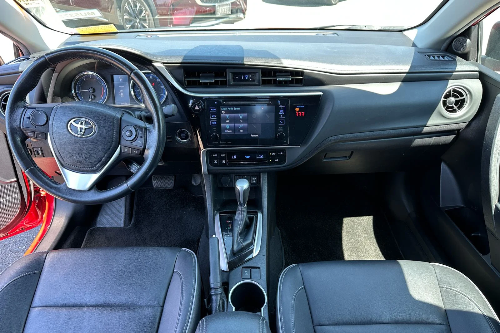 Used 2019 Barcelona Red Metallic Toyota XLE image 10