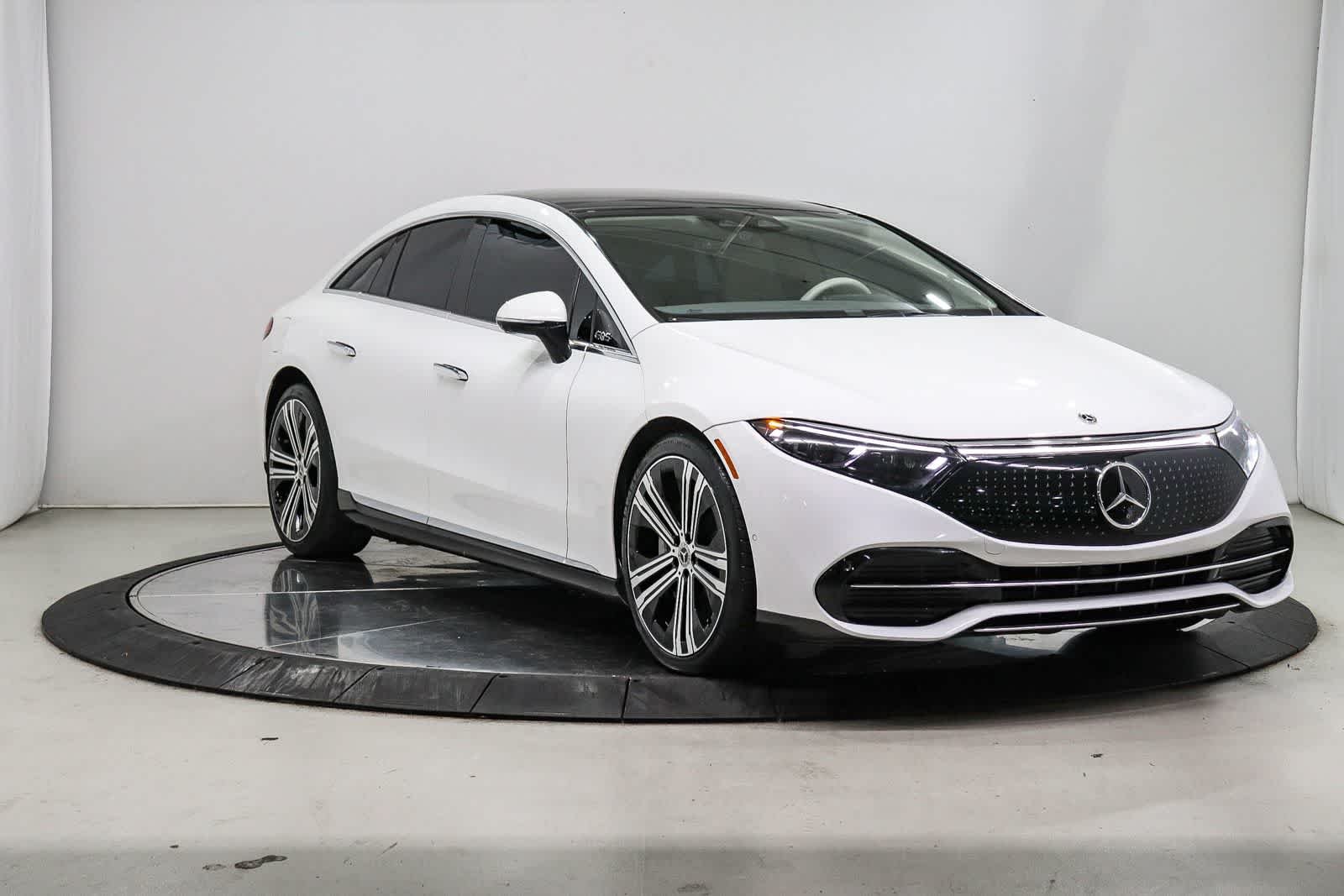 Used 2023 Polar White Mercedes-Benz EQS 450+ image 5