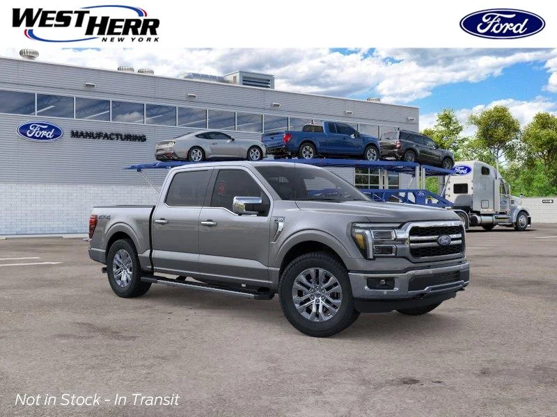 New 2026 Carbonized Gray Metallic Ford Lariat® image 1
