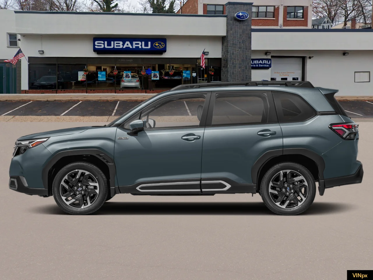 New 2026 Daybreak Blue Pearl Subaru Limited Hybrid image 3