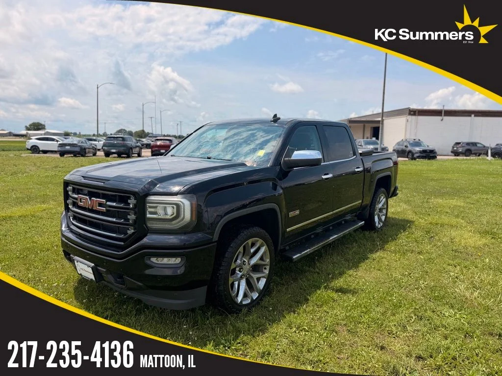 Used 2016 Onyx Black GMC SLT image 1
