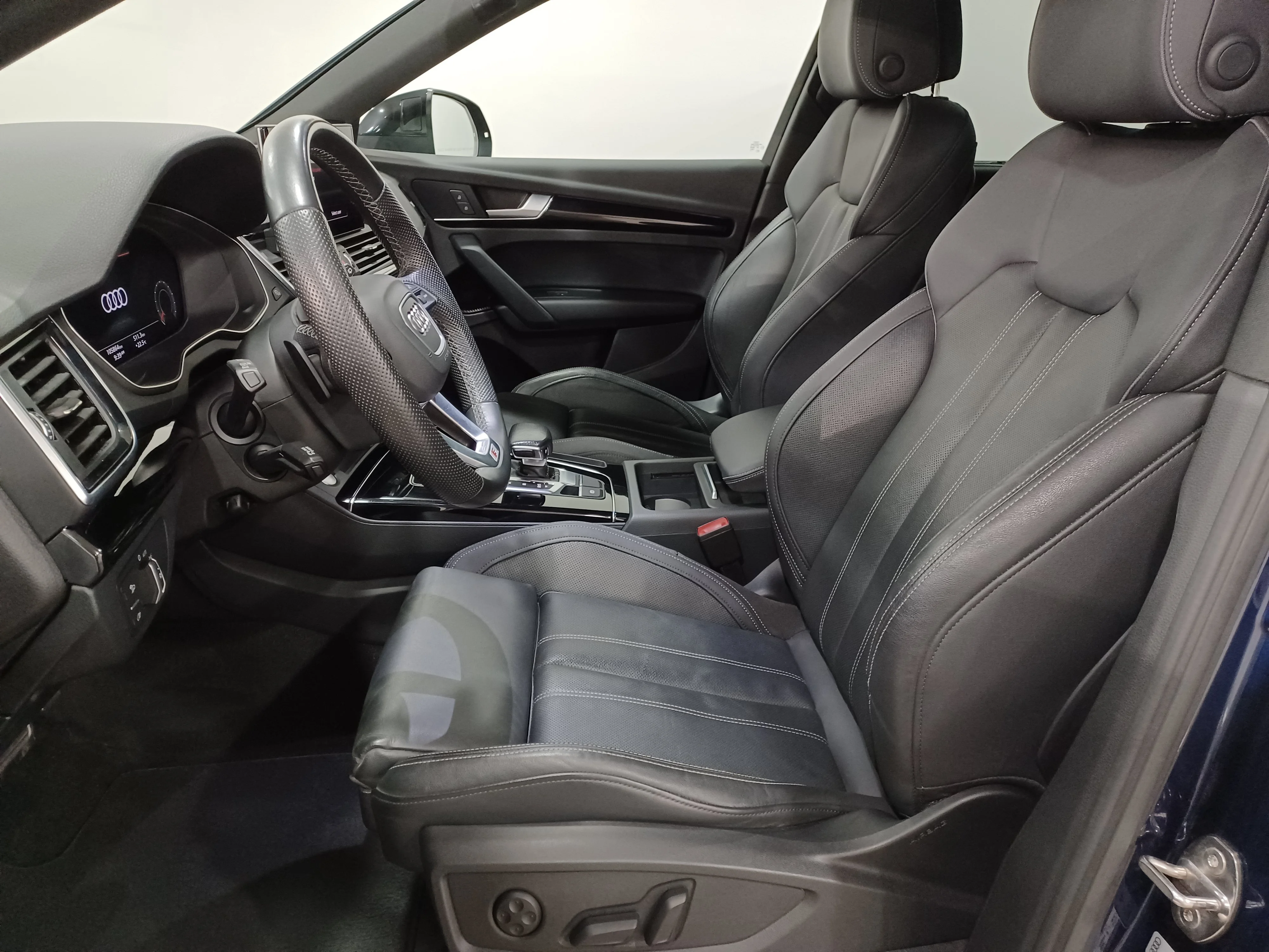 Certified Used 2022 Navarra Blue Metallic Audi Technik 45 TFSI Quattro*Adaptive Cruise | Nav | 360 Cam | Cooled Leather | Pano Roof | Htd Wheel image 10