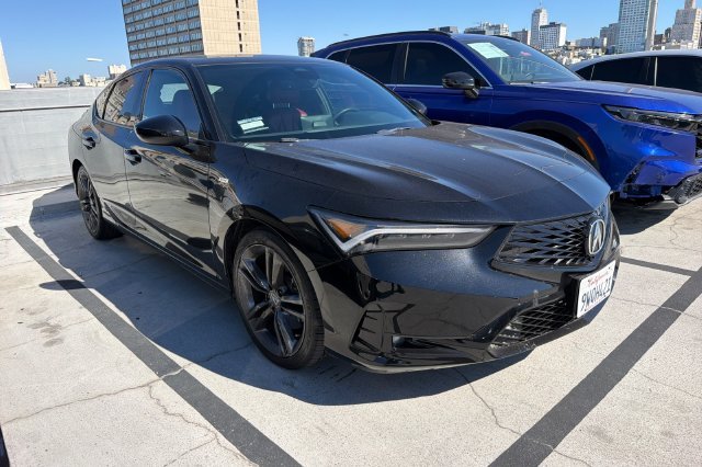 Used 2024 Majestic Black Pearl Acura A-Spec Package image 2
