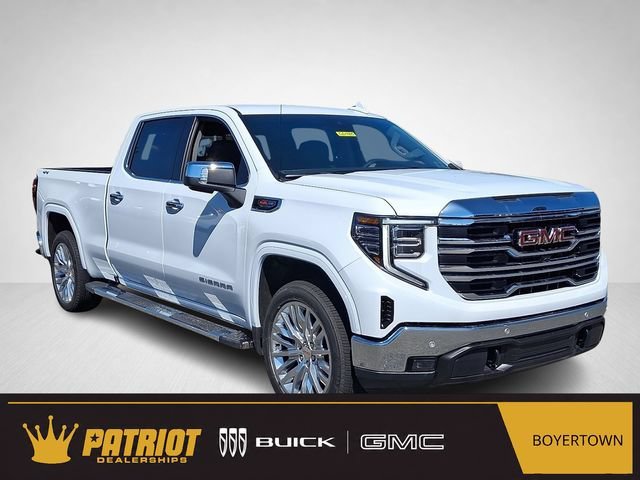 New 2026 Glacier White Tricoat GMC SLT image 1