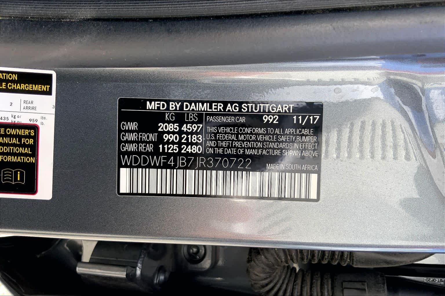 Used 2018 Selenite Grey Metallic Mercedes-Benz C 300 image 36