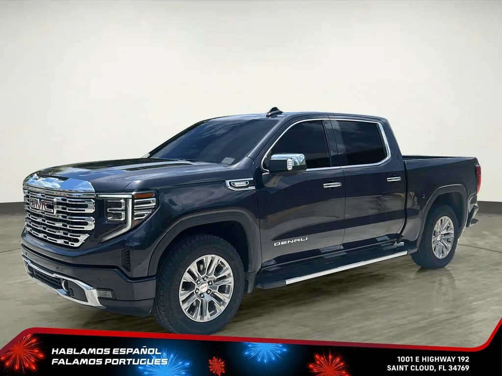 Certified Used 2023 Titanium Rush Metallic GMC Denali image 2
