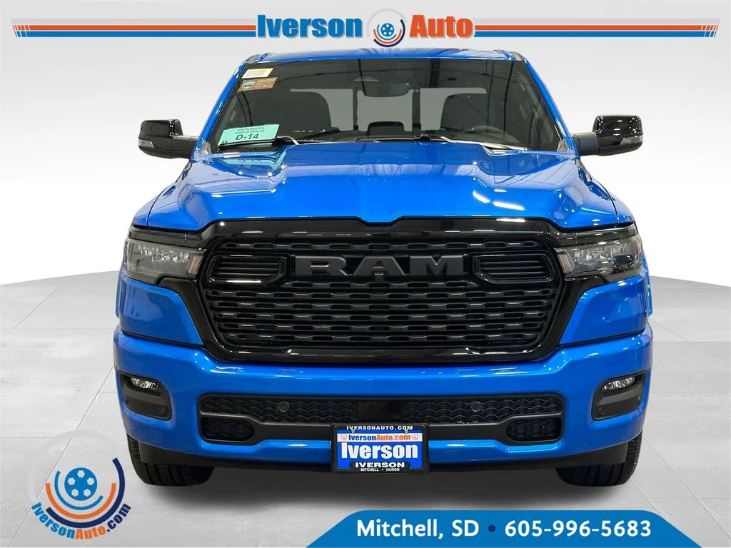 New 2026 Hydro Blue Pearl-Coat Exterior Paint RAM Big Horn/Lone Star image 2