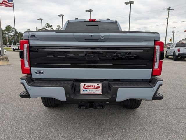 New 2025 Glacier Gray Metallic Tri-Coat Ford F-350® Platinum® image 5