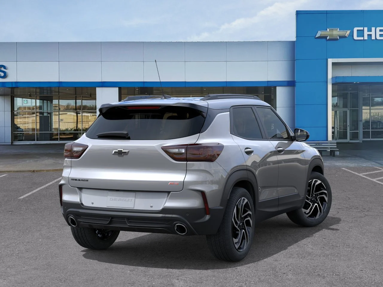 New 2026 Sterling Gray Metallic Chevrolet RS image 4