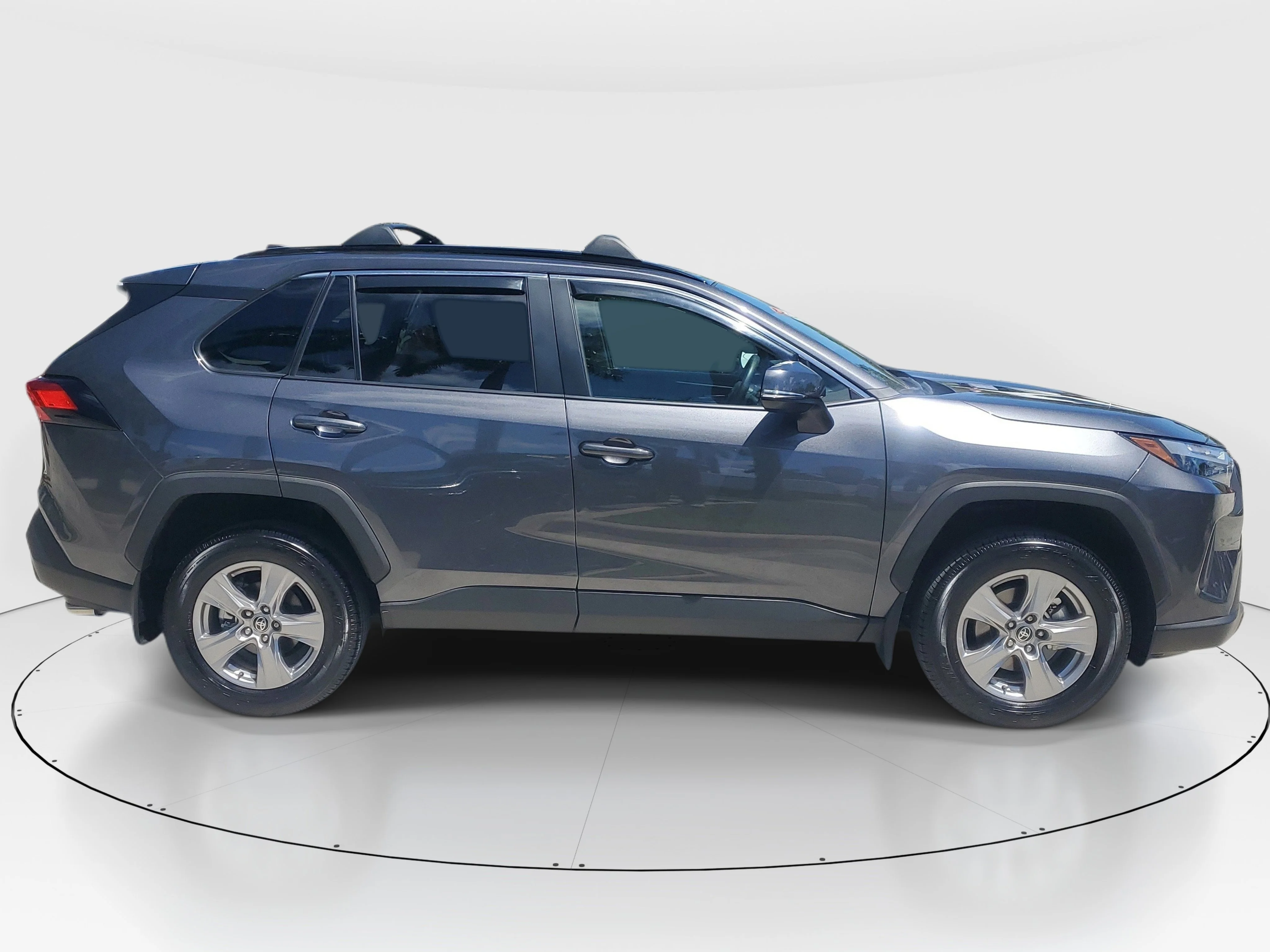 Certified Used 2025 Magnetic Gray Metallic Toyota XLE image 2