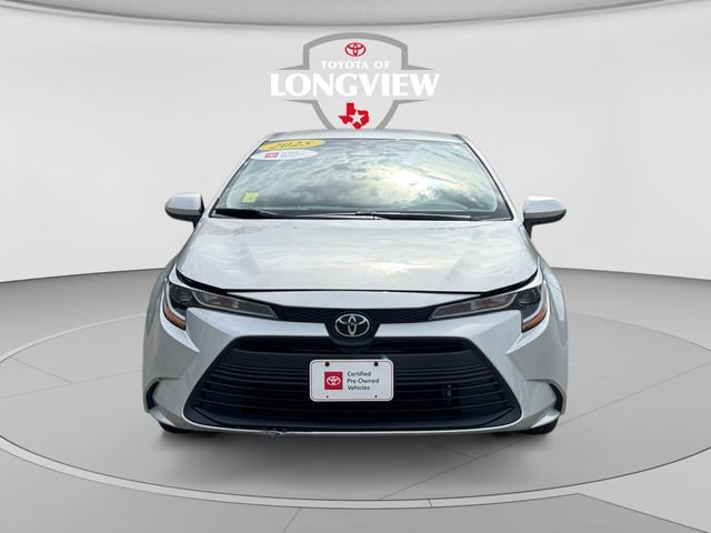 Certified Used 2025 Classic Silver Metallic Toyota LE image 8