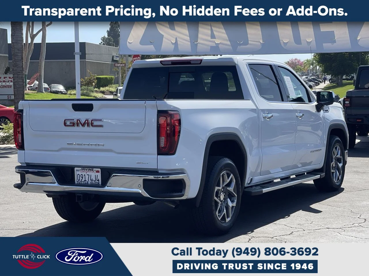 Used 2026 Summit White GMC SLT image 15