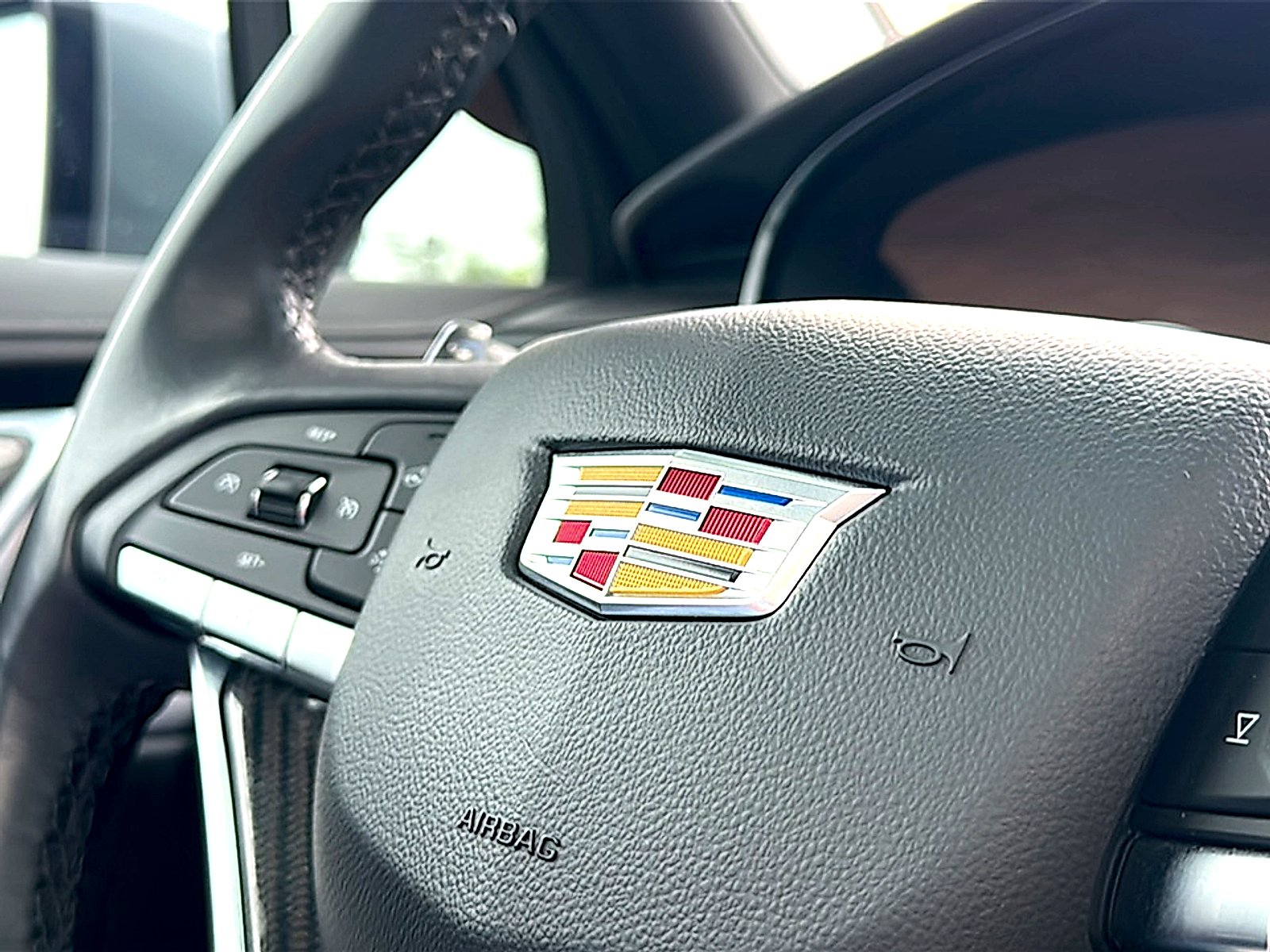 Used 2024 Argent Silver Metallic Cadillac AWD Sport image 31