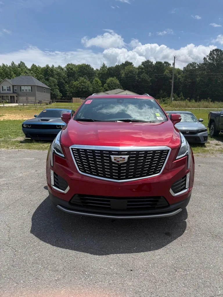 Used 2023 Red Cadillac Premium Luxury image 4