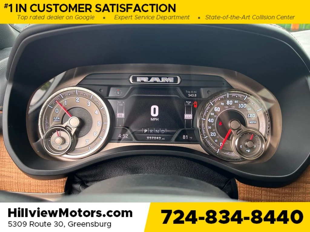 Used 2019 Ivory White Ram Limited image 21