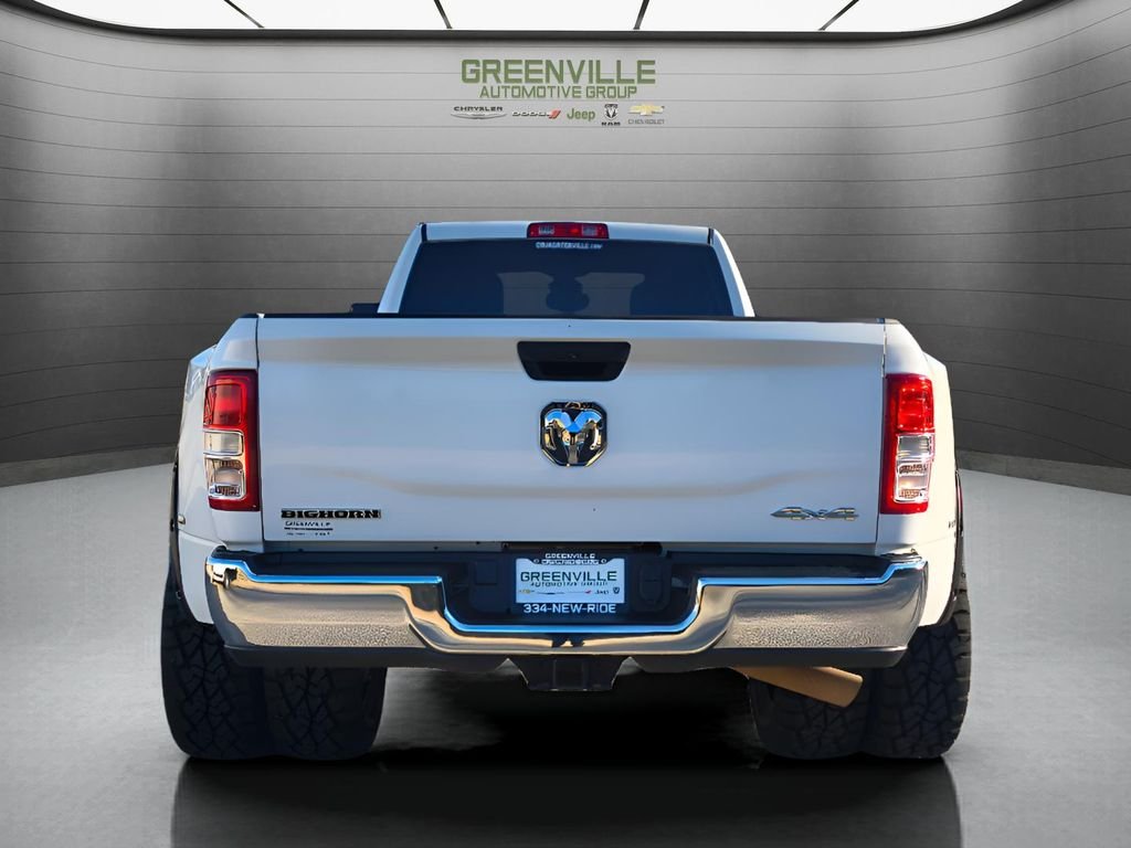 Used 2024 Bright White Clearcoat Ram Big Horn 6.7L Cummins 4X4 DRW Crew Cab image 7