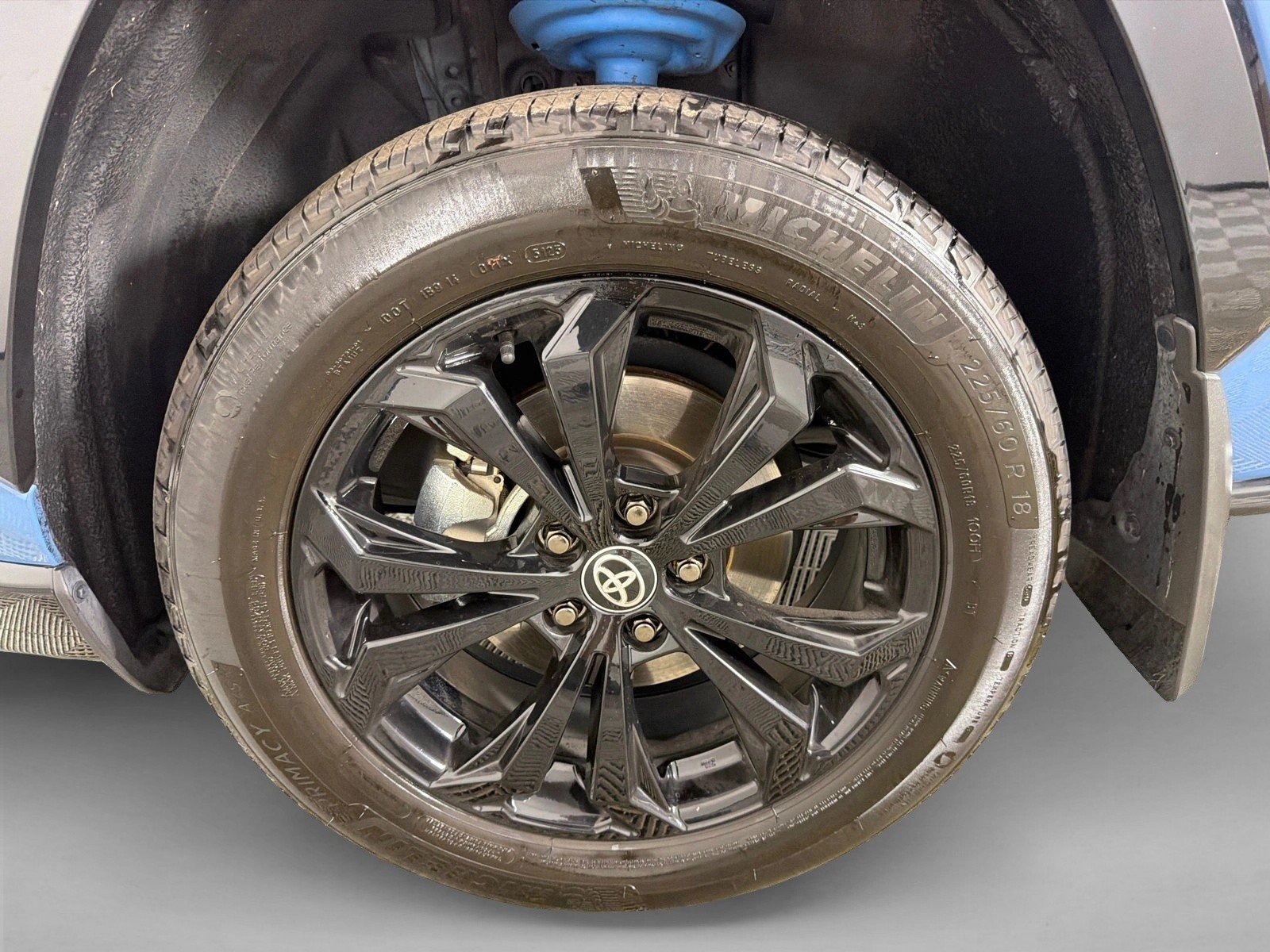 Used 2024 Cavalry Blue/Midnight Black Metallic Toyota Hybrid XSE image 13