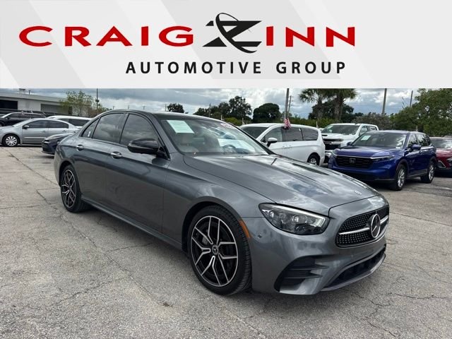 Used 2023 Gray Mercedes-Benz E 450 image 1