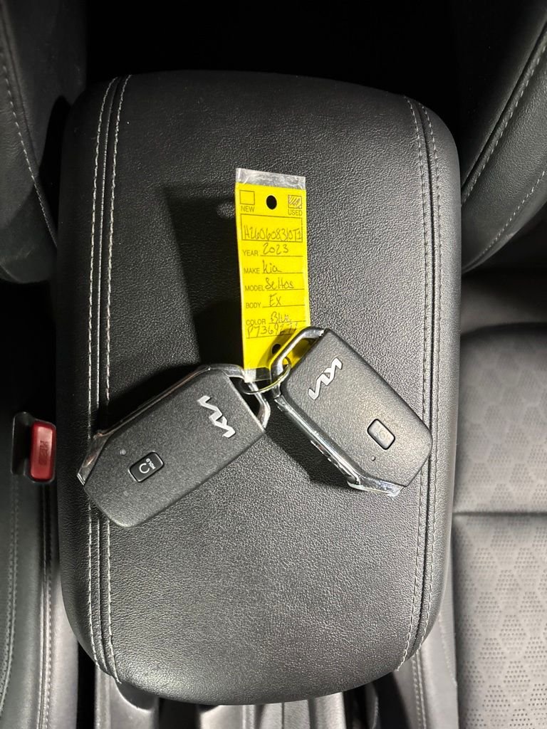 Used 2023 Blue Kia EX image 34