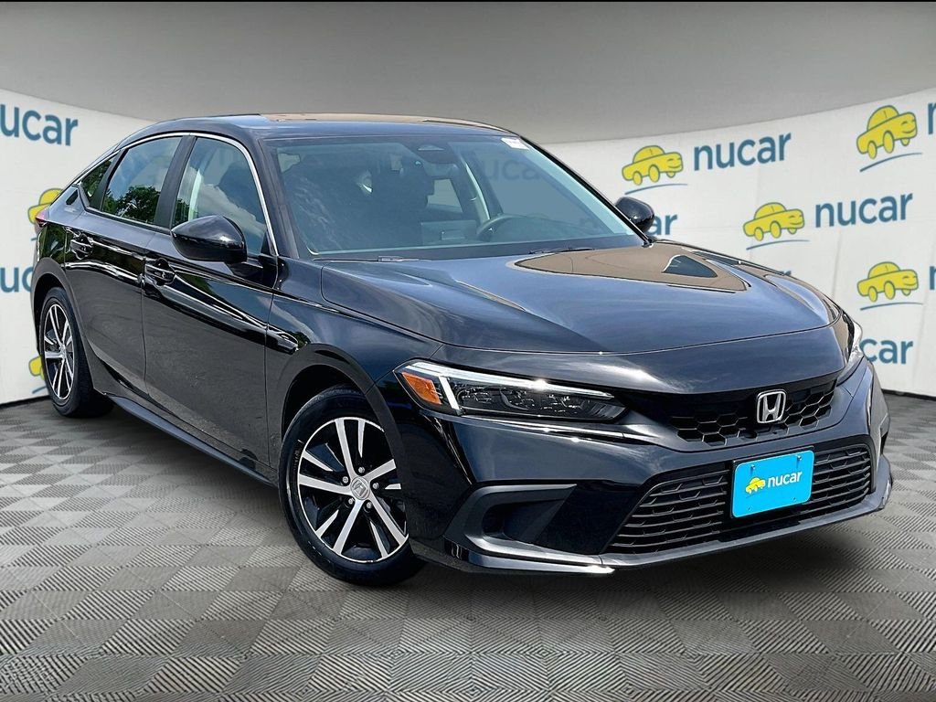 Used 2023 Crystal Black Pearl Honda LX image 1