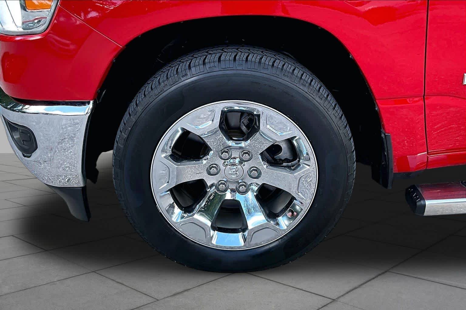 Used 2024 Flame Red Clearcoat Ram Big Horn image 11