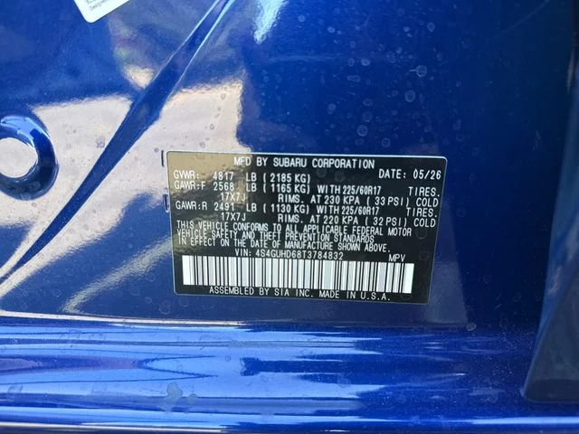 New 2026 SAPPHIRE BLUE PEARL Subaru Premium image 19
