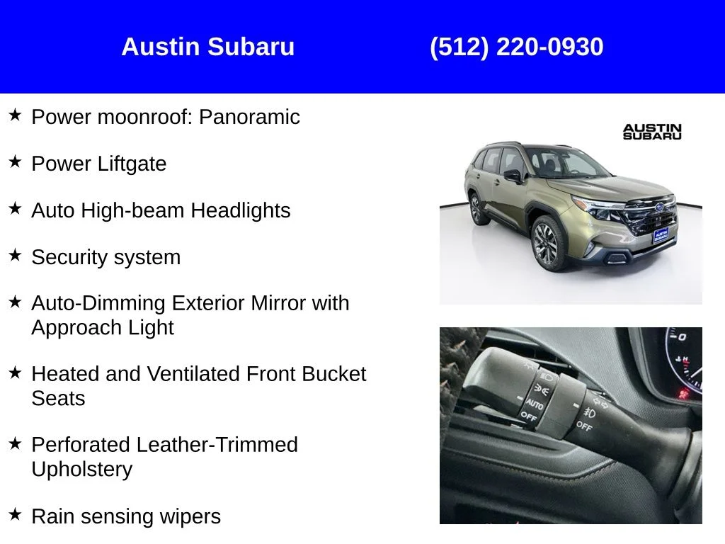 New 2026 Brown Subaru Touring image 17