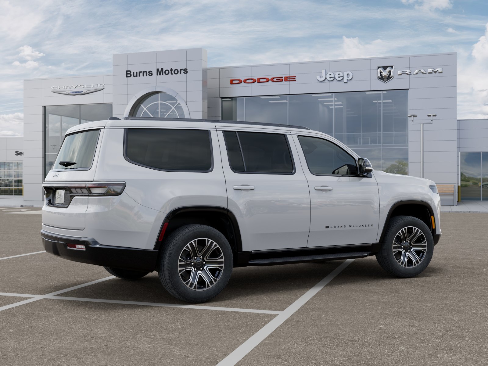 New 2026 Bright White Clear-Coat Exterior Paint Jeep 4x2 image 30