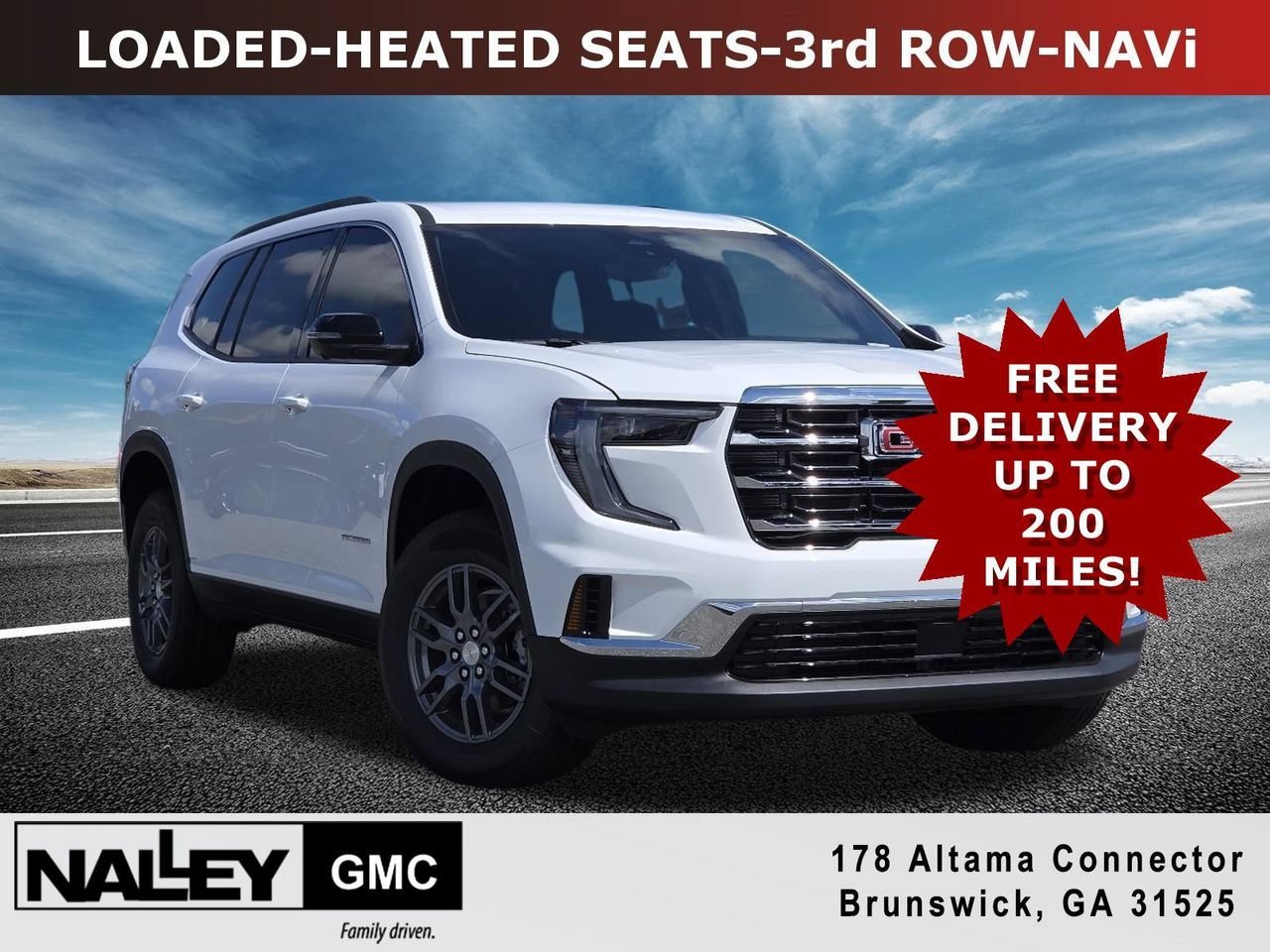 New 2026 Summit White GMC Elevation image 1