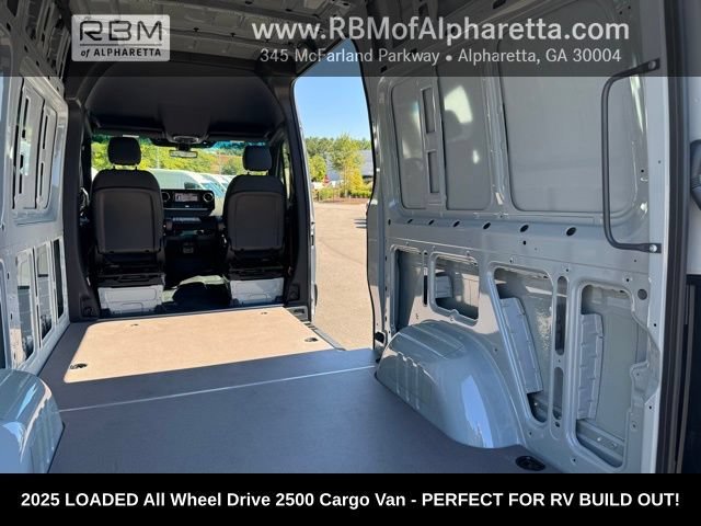 New 2025 Silver Gray Mercedes-Benz 2500 High Roof All Wheel Drive with 144 Wheel Base image 41