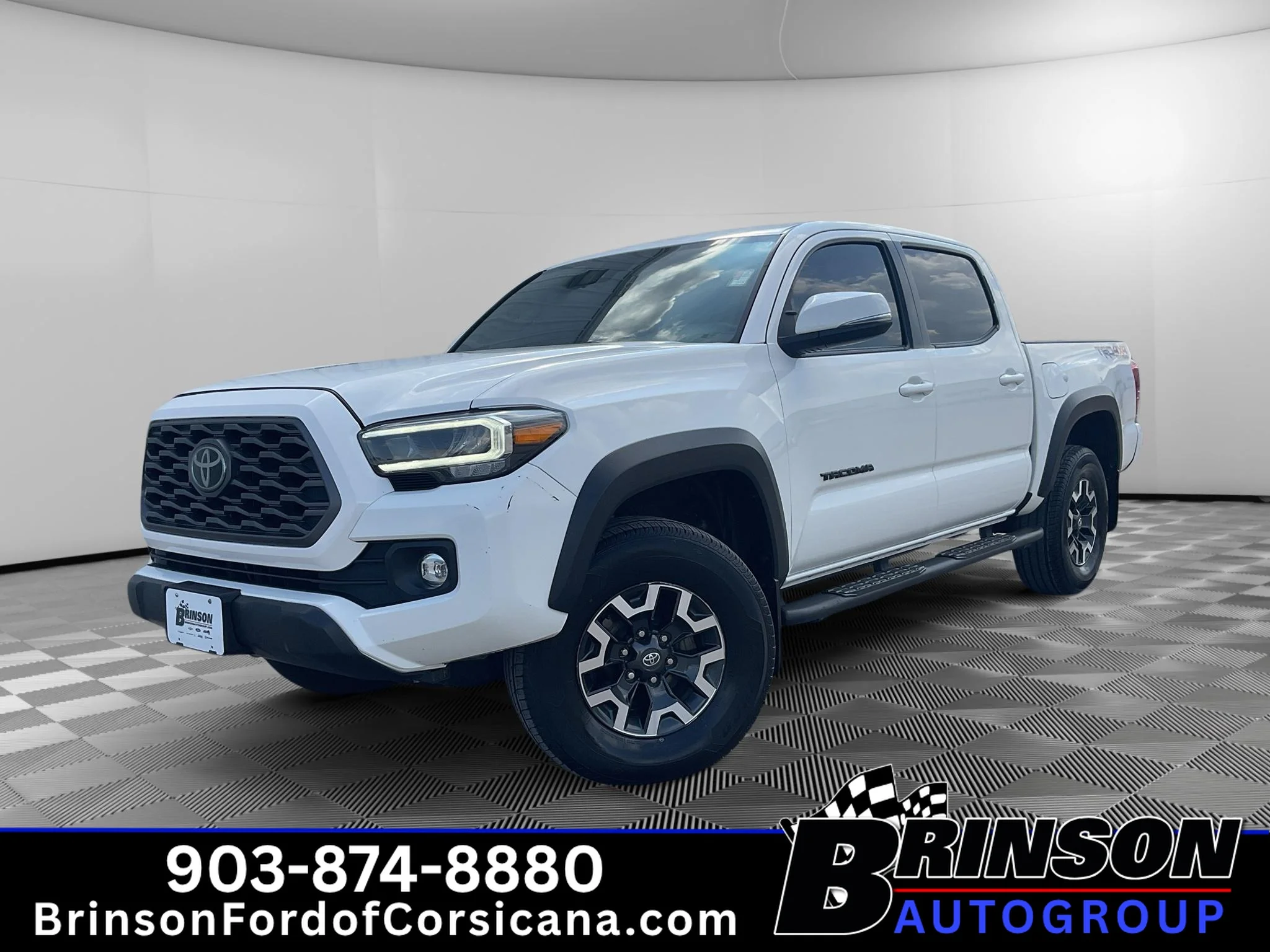 Used 2022 White Toyota TRD Off Road image 1