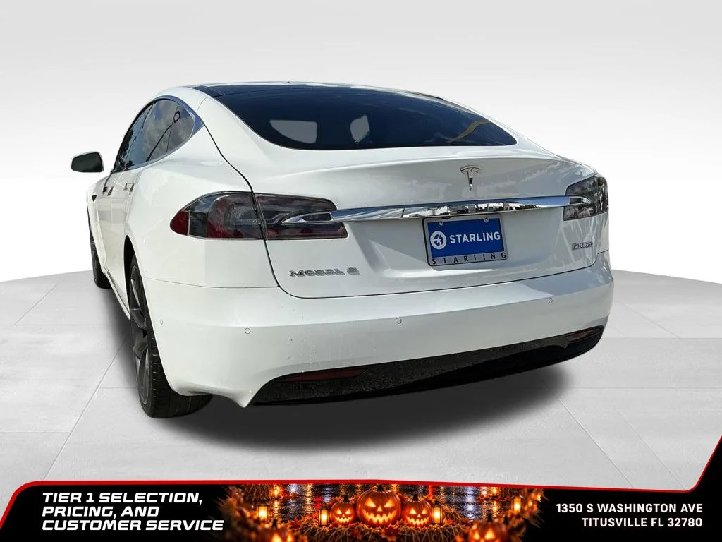 Used 2017 White Tesla 100D image 8