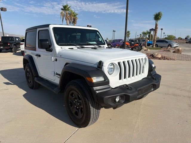 Used 2021 White Jeep Sport image 2