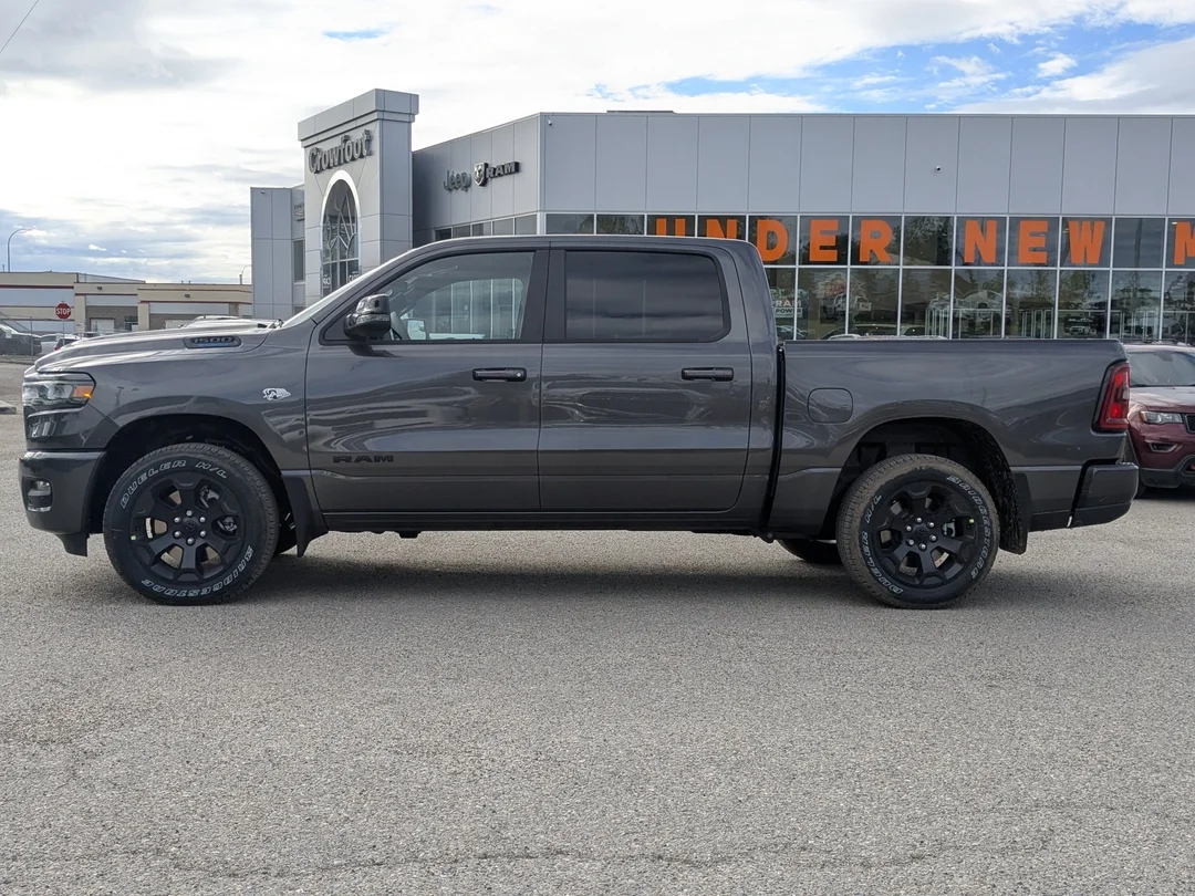 New 2026 Grey RAM Sport - - 5.7L HEMI V8 - Trailer Brake Control - 27-Gal Fuel Tank - Mopar Mats & More! image 5
