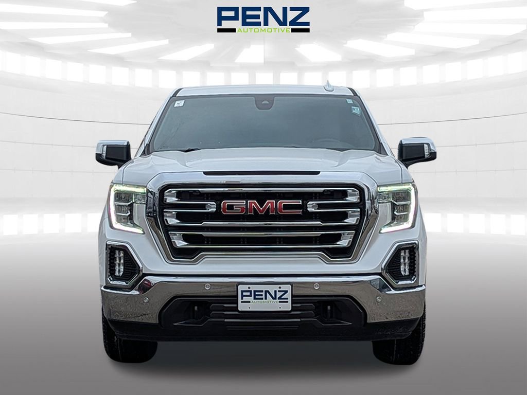 Used 2021 GMC Sierra 1500 SLT with VIN 3GTU9DED8MG142558 for sale in Rochester, Minnesota