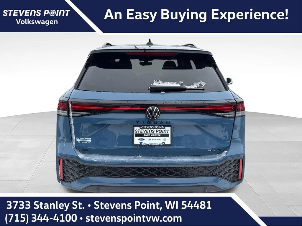 New 2026 Monterey Blue Pearl Volkswagen 2.0T SE R-Line Black image 4