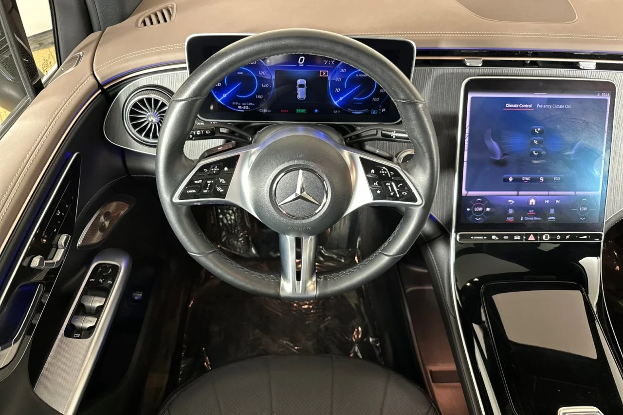 Certified Used 2023 Obsidian Black Metallic Mercedes-Benz EQE 350 image 13
