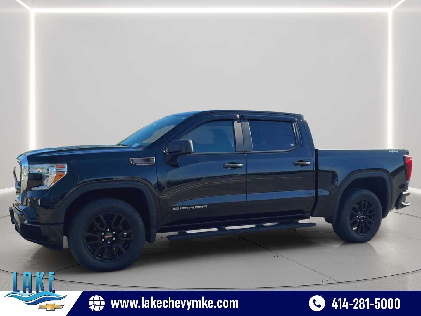 Certified Used 2020 Black GMC 4WD Crew Cab 147" image 4