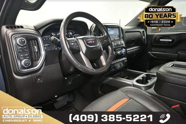 Used 2021 DARK SKY METALLIC GMC AT4 image 8