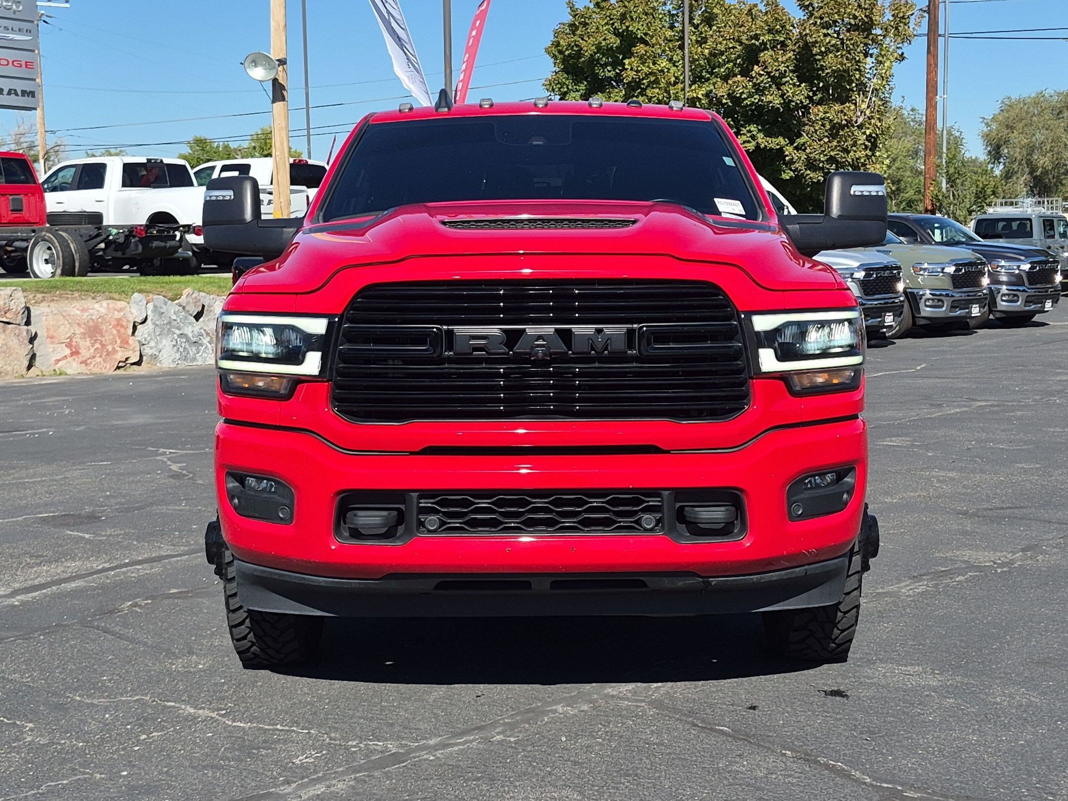 Certified Used 2024 Flame Red Clearcoat Ram Laramie image 10
